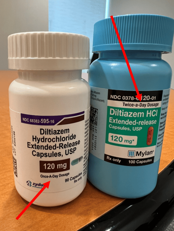 Image 2 Inside diltiazem ER capsules